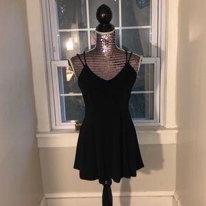 Silence + Noise mini black dress